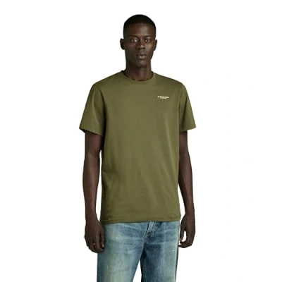 Abbildung von G Star Tshirt basic, Herren, Größe: XS, Shadow olive