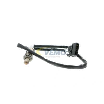 Abbildung von VEMO Original Quality V10 76 0024 Lambdasonde vor Katalysator M18 x 1,5 Regelsonde, Gewinde vorgefettet schwarz 4 rechteckig VOLKSWAGEN: GOLF 3