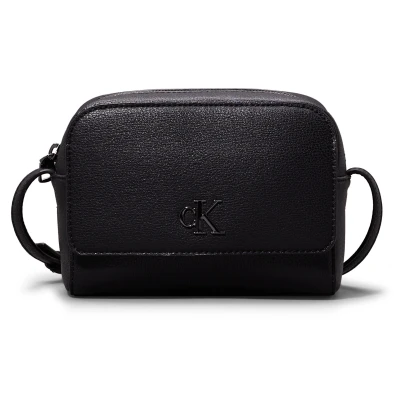 Abbildung von Calvin Klein Jeans Minimal Monogram Camera BAG Umhängetasche, Damen, Größe: One Size, Black