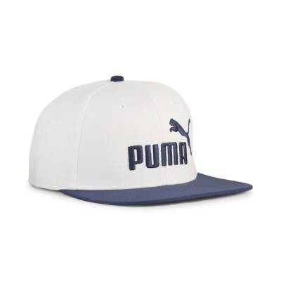 Abbildung von Puma ESS No. 1 Logo Cap Mit flachem Schirm Plain Navy/White