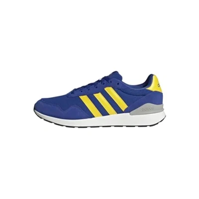 Abbildung von adidas Herren Run 60s 4.0 Shoes, semi Lucid Blue/Yellow/Grey Two, 40 2/3 EU