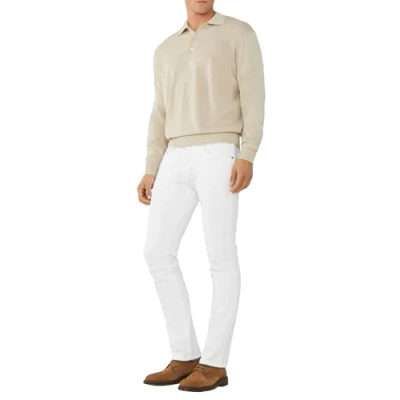 Abbildung von Hackett London Jeans Tapered Fit, Herren, Größe: 32x34, White