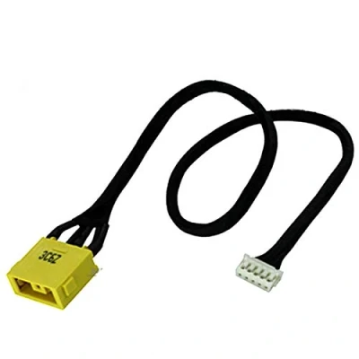 Abbildung von Netzteilbuchse Netz Lade Strom Buchse 5 Pin DC Jack Socket für Lenovo Yoga 13 mit Kabel