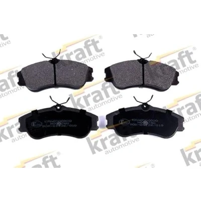 Abbildung von KRAFT 6006080 Bremsbelagsatz Vorderachse CITROËN: Xsara Picasso, Berlingo / First I, I Kastenwagen