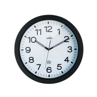 Abbildung von Orium Wanduhr analog 36cm Auto DST 11097 schwarz