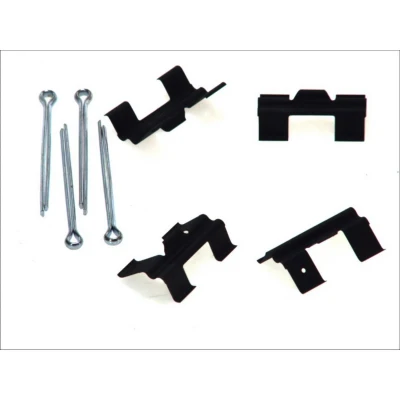 Abbildung von DELPHI LX0023 Zubehörsatz, Scheibenbremsbelag LAND ROVER: Defender SUV, SUV Cabrio, Range Rover 1, FORD: Transit Mk3 Pritsche/Fahrgestell