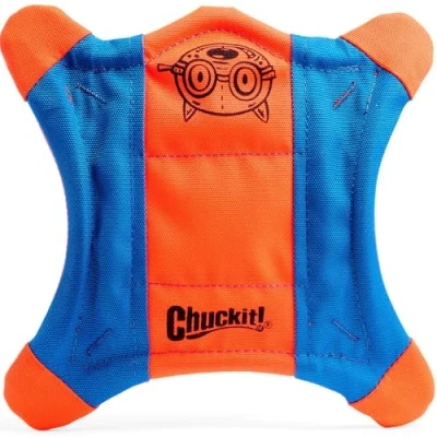 Abbildung von Chuckit! Flying Squirrel Toss Toy Floats Small 9&quot; Pack of 2
