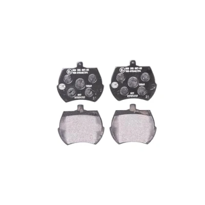 Abbildung von HELLA 8DB 355 007 081 Bremsbelagsatz nicht für Verschleißwarnanzeiger vorbereitet ROVER: Mini Hatchback, Cabrio, MG: Midget
