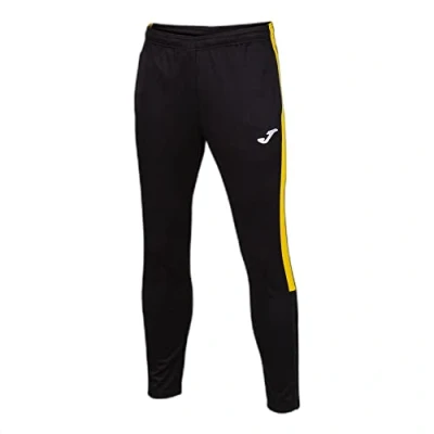Abbildung von Joma Herren Lange Hose Eco Championship Sporthose, Schwarz/Gelb, XXXXXXS