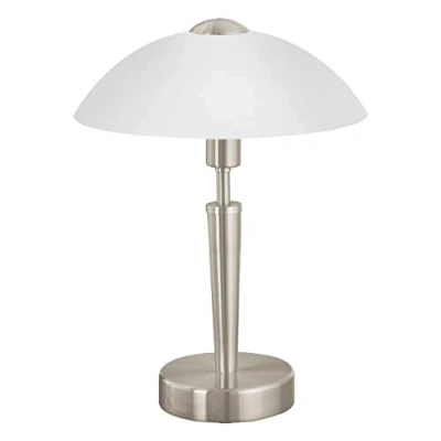 Abbildung von Eglo 85104 Tischleuchte SOLO 1 nickel matt, E14 max. 1X40W