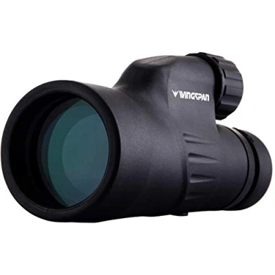 Abbildung von Wingspan Optics Explorer 12X50 Hochleistungsfähiges Monokular Heller und klarer Sichtbereich Einhand Fokus Wasserdicht Beschlagsfrei Zur Vogelbeobachtung, oder Tierwelt