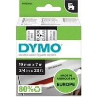 Abbildung von Dymo 45800 (S0720820) (19 mm) Schwarz bis transparent Tape