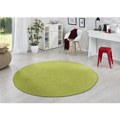 Abbildung von Teppich Fancy, HANSE Home, rund, Höhe: 7 mm, Kurzflor, Weich, Einfarbig, Wohnzimmer, Schlafzimmer, Esszimmer