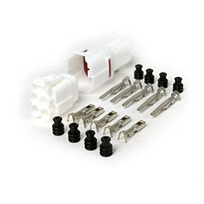 Abbildung von BGM Stecker Set Kabelbaum 4 Pin Typ 090 SMTO MT Sealed 0,85 1,25mm wasserdicht kompatibel für universal, Roller, Vespa, Motorrad