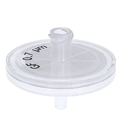 Abbildung von GVS Filter Technology, Spritzenfilter, ABLUO, 33mm, Glasfaser Membran, 0.70µm, PP Gehäuse, 100/pk