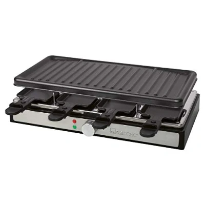 Abbildung von CLATRONIC Raclette RG 3757, für 8 Personen, Cool Touch Gehäuse