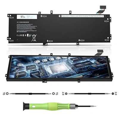 Abbildung von 6GTPY 5XJ28 GPM03 Laptop Akku für Dell XPS 15 9550 9560 9570 7590 P56F001 P56F002 Precision 5510 5520 5530 5540 M5510 M5520 Vostro 7500 5D91C 5041C 05041C 11,4V 97Wh 6 Zellen