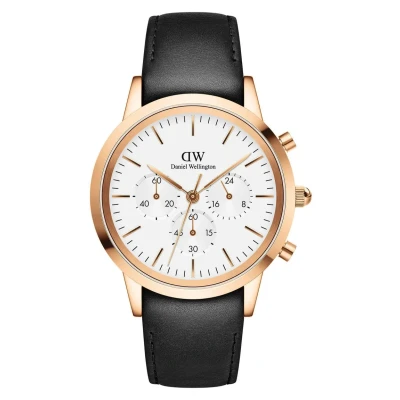 Abbildung von Daniel Wellington Iconic 42 Sheffield Chronograph Rose goldcoloured, Größe: 42, gold coloured