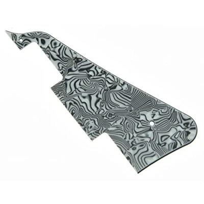 Abbildung von KAISH USA Spec Zebra Stripe LP Guitar Pickguard Scratch Plate Fits for Gibson Les Paul
