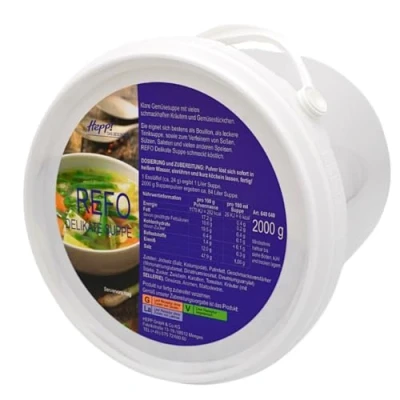 Abbildung von Hepp GmbH &amp; Co KG Refo Delikate Suppe 2000g (Eimer)