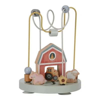 Abbildung von Little Dutch 7133 FSC Holz Aktivitätsspirale Motorikschleife Farm