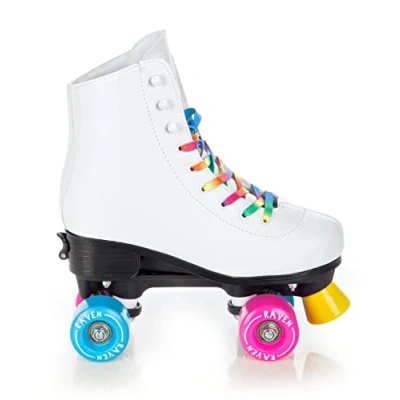 Abbildung von Klassische Retro Verstellbare Rollschuhe Iris Weiß