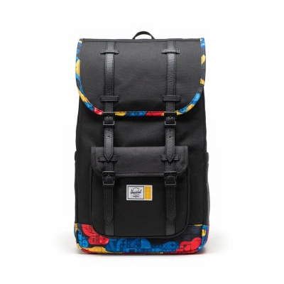 Abbildung von Herschel Supply Co. LEGO Little America Laptop Backpack abstract bricks