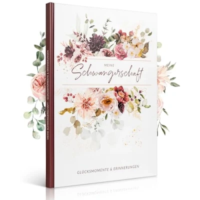 Abbildung von Eulentaler Tagebuch Schwangerschaftstagebuch &quot;Meine Schwangerschaft&quot;, Von Hebammen &amp; Eltern gestaltet, DIN A4 mit 88 Seiten, Geschenkidee