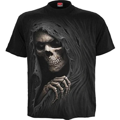 Abbildung von Spiral Grim Ripper T Shirt Schwarz L