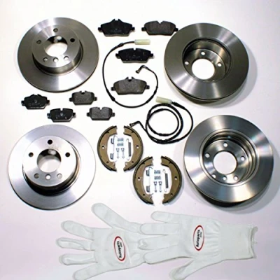 Abbildung von Autoparts Online Set 60005406 Bremsscheiben/Bremsen + Bremsbeläge Zubehör für vorne hinten