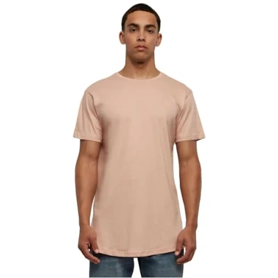 Abbildung von Urban Classics Shaped LONG DO NOT USE Tshirt basic, Herren, Größe: XL, Light rose