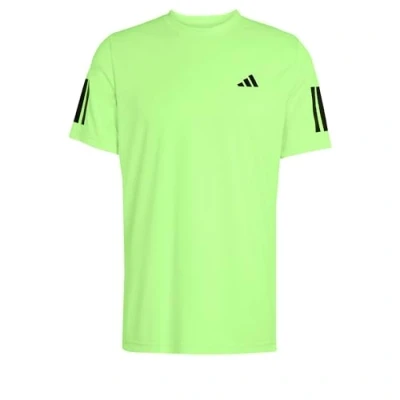 Abbildung von adidas Herren Club Tennis Climacool 3 Stripes T Shirt, Lucid Lemon, S