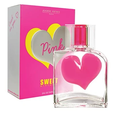 Abbildung von Jeanne Arthes Sweet Sixteen Pink Eau de Parfum für Frauen 100ml 0,1 l
