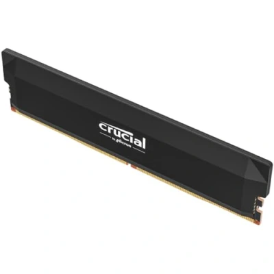 Abbildung von Crucial Pro Overclocking 16GB DDR5 6000 Schwarz UDIMM Arbeitsspeicher Unterstützt Intel XMP 3.0 und AMD EXPO