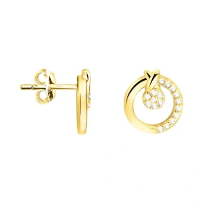 Abbildung von Sofia Milani Stecker Circle Ohrringe, Damen, Größe: One Size, Gold coloured