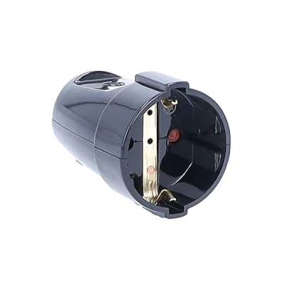 Abbildung von AS Schwabe 45012 Schutzkontaktkupplung Kunststoff 230 V Schwarz IP20 Steckernetzteil