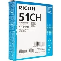 Abbildung von Ricoh GC 51CH Gel Druckerpatrone Cyan