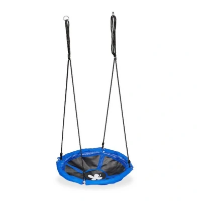 Abbildung von relaxdays Nestschaukel Runde Nestschaukel, 90 cm