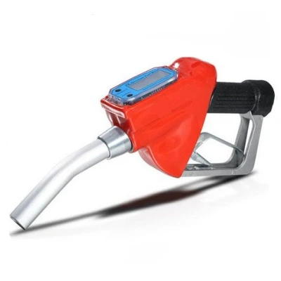 Abbildung von Nuzamas Druchflussmessgerät, Pistolendesign, 2,5 cm, für Kraftstoffzufuhr, Benzin, Diesel, Düse