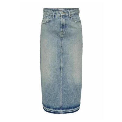 Abbildung von ONLY Onlnelia Jeansrock, Damen, Größe: XS, Medium blue denim