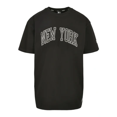 Abbildung von Starter NEW YORK TEE Tshirt print, Herren, Größe: Small, Black