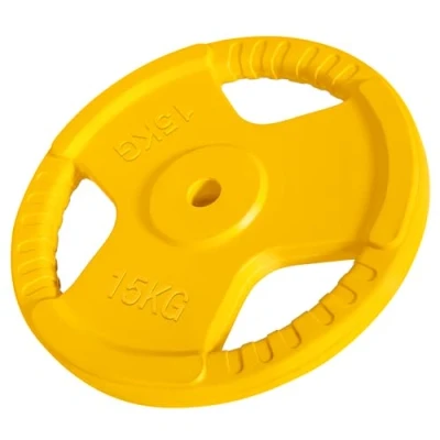 Abbildung von Hantelscheibenset Gummi Gripper 2x15 kg