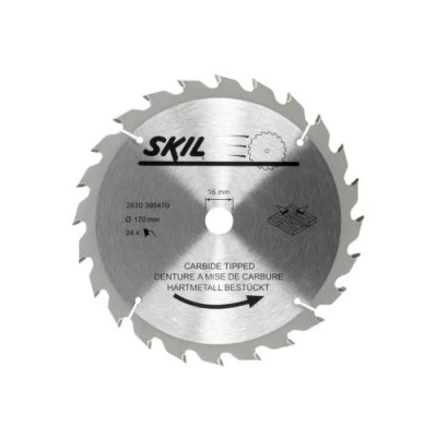 Abbildung von SKIL Sägeblatt Hartmetall Sägeblatt¸ 170mm 24 Zähne, Werkzeugaufnahme 16mm