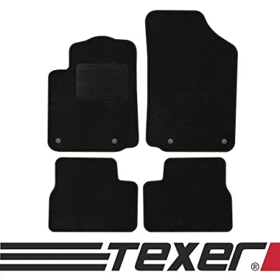 Abbildung von TEXER Textil Fußmatten Passend für Citroen C3 I Bj. 2002 2009 Basic