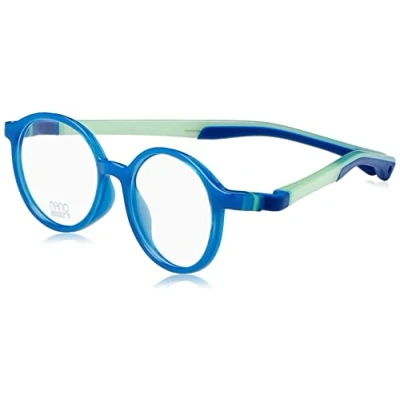 Abbildung von NANOVISTA Unisex Kinder Flicker 3.0 Sonnenbrille, Azul Cristal/Verde Glow, 48