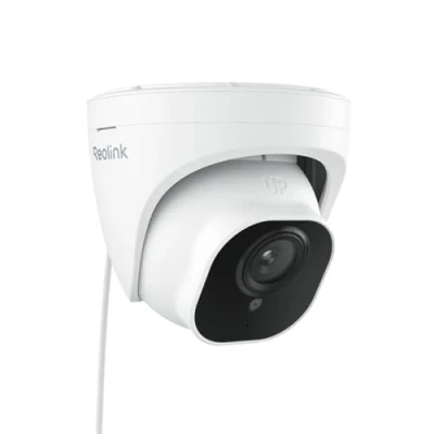Abbildung von Reolink 5MP PoE IP Kamera Outdoor mit Personen /Autoerkennung, Überwachungskamera Aussen Zeitraffer, IR Nachtsicht, Wasserfest, microSD Kartensteckplatz, RLC 520A