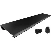 Abbildung von CHERRY AC 3.3, Ergonomische Handballenauflage &amp; Aufstellfüße aus Aluminium, Zubehör für Gaming Tastatur MX BOARD 3.0 S, Schnell Befestigt, Schwarz
