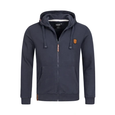Abbildung von Indicode Jeans Sweatjacke, Herren, Größe: Small, Navy