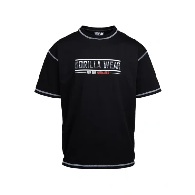 Abbildung von Gorilla Wear Saginaw Tshirt print, Herren, Größe: Small, Black