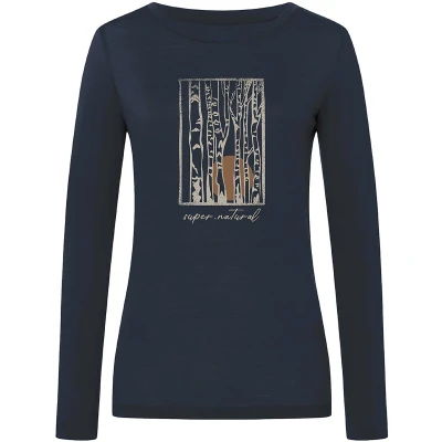 Abbildung von Super.natural Sunbirch Long Sleeve W ondergoed tops